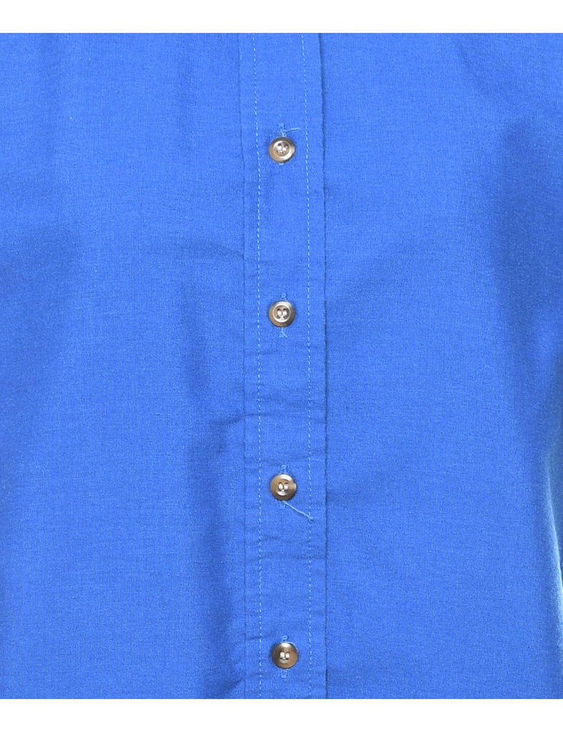 Short Sleeve Blue Shirt - L