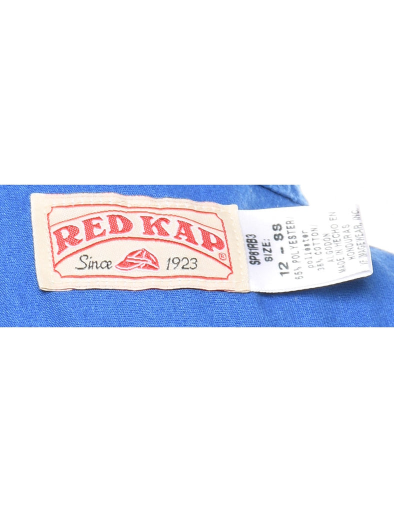 Short Sleeve Blue Shirt - L