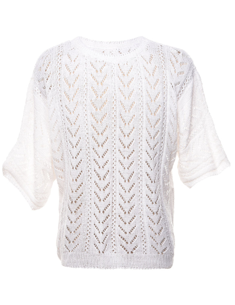 Short Sleeve Jumper - L