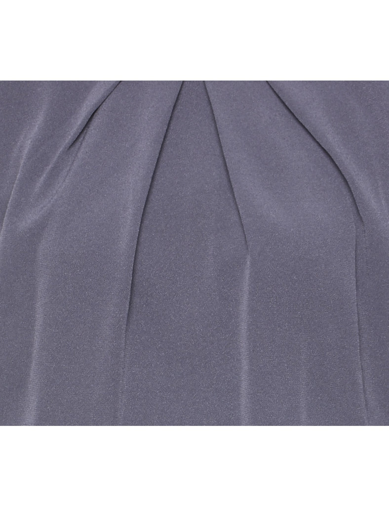 Signature Grey Blouson Dress - M