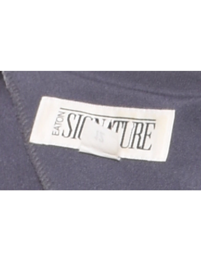 Signature Grey Blouson Dress - M