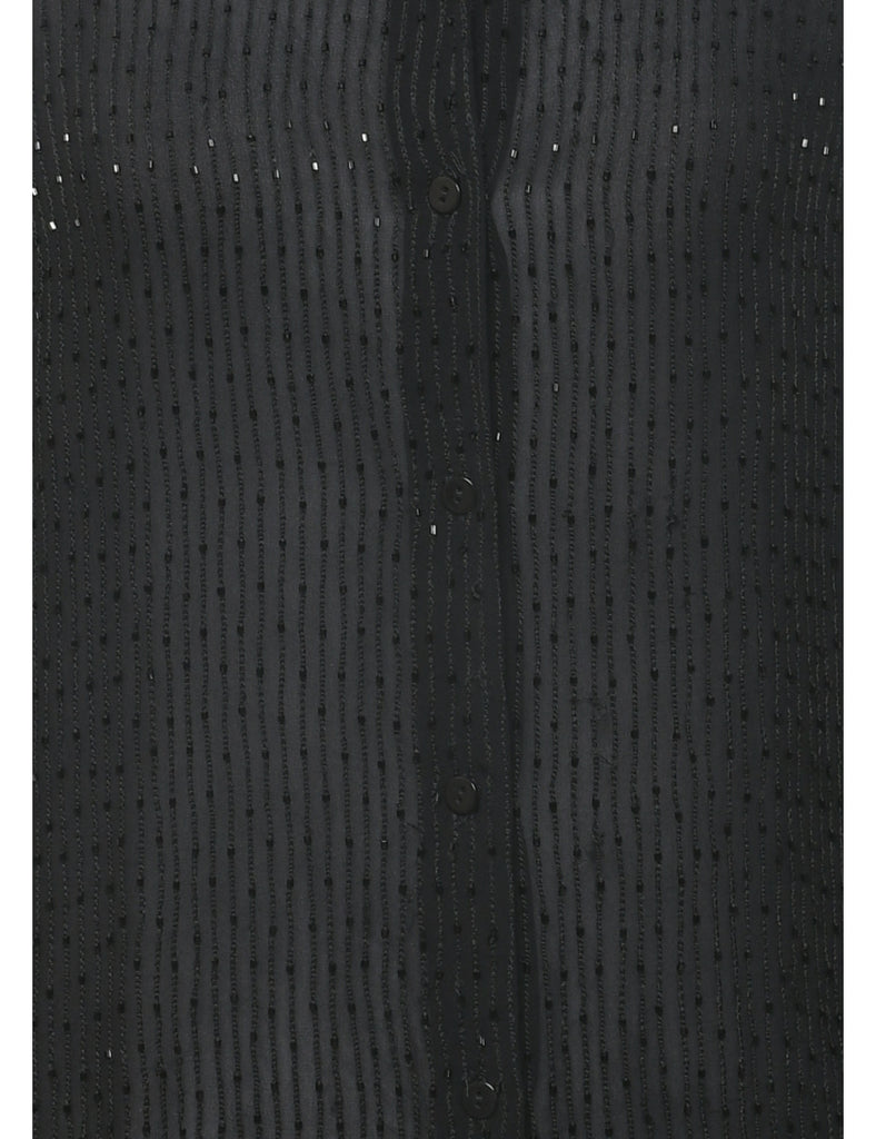 Silk Ann Taylor Evening Shirt - M