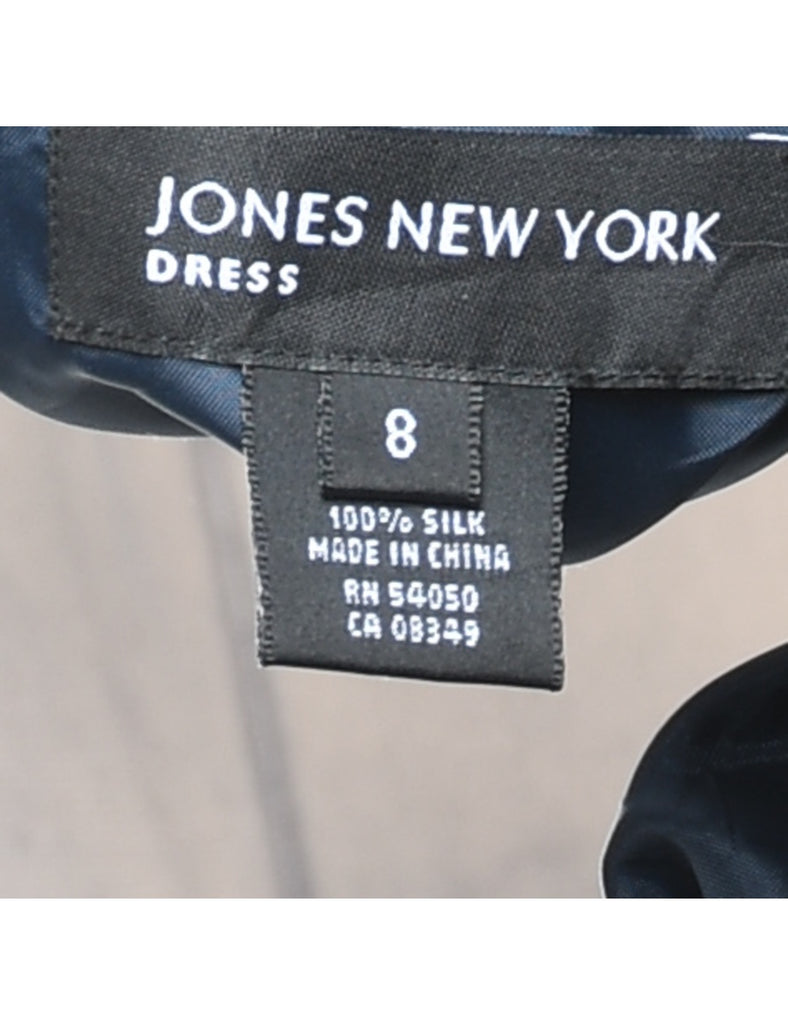 Silk Ditsy Dress - M