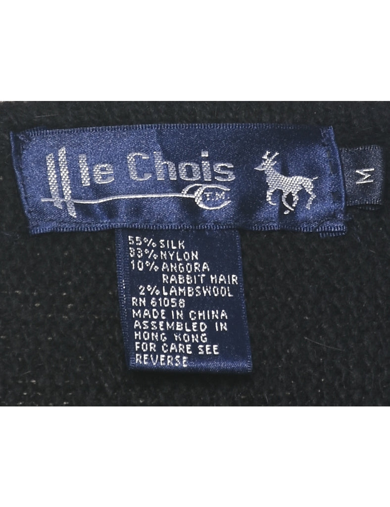 Silk Sequined Jumper - M