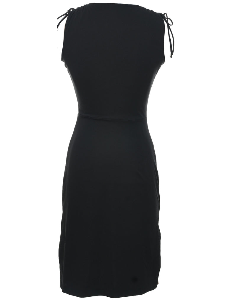 Sleeveless Black Dress - S