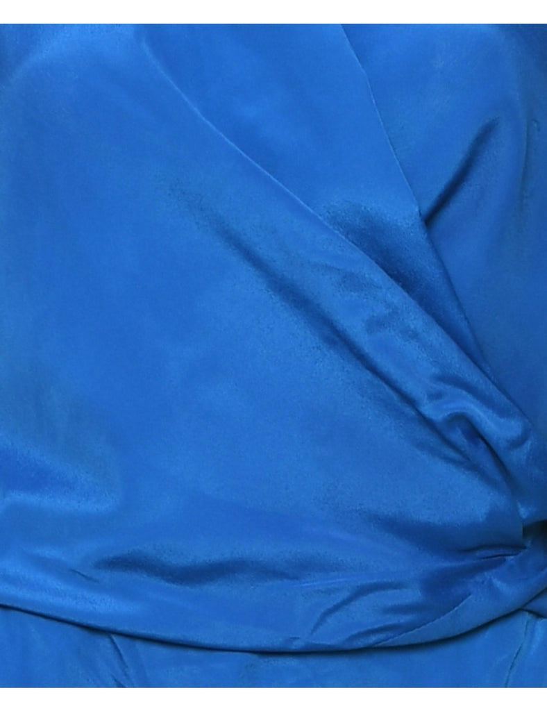 Sleeveless Cross Over Front Jumpsuit - M