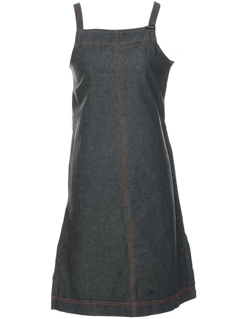 Sleeveless Denim Dress - XS