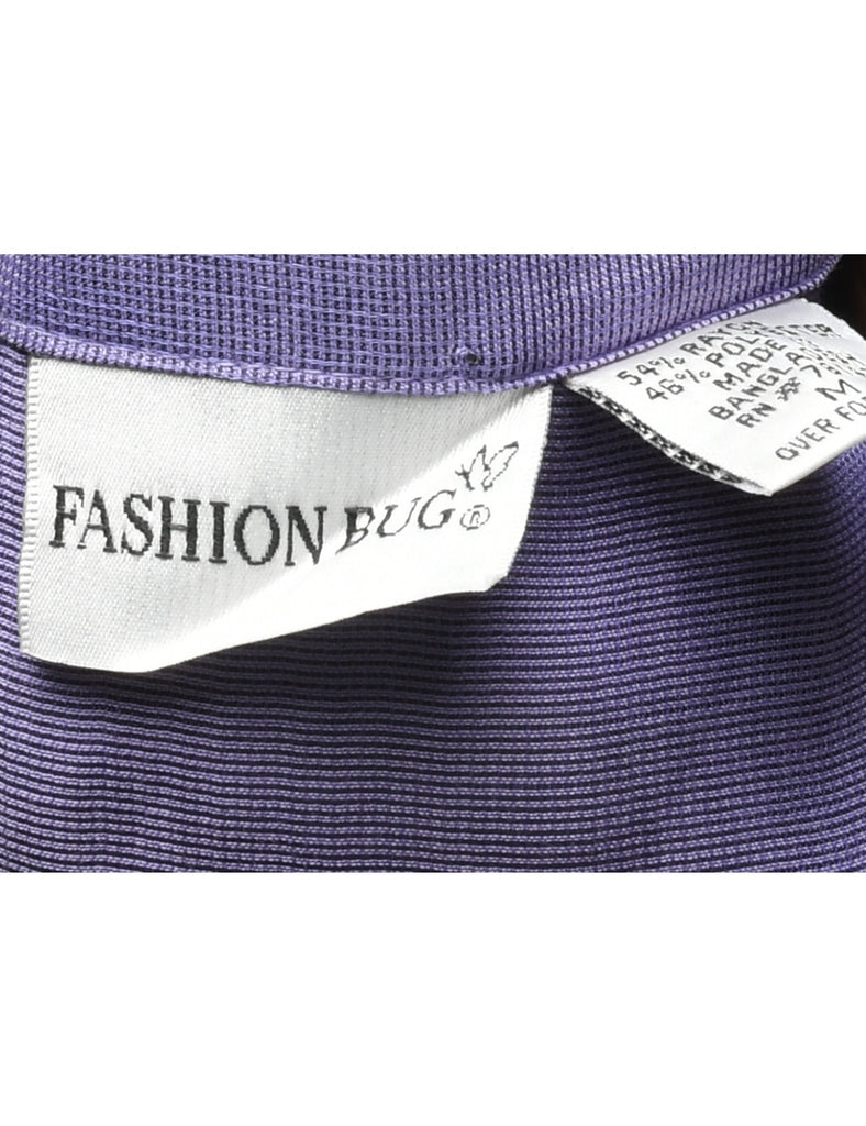 Sleeveless Evening Blouse - M