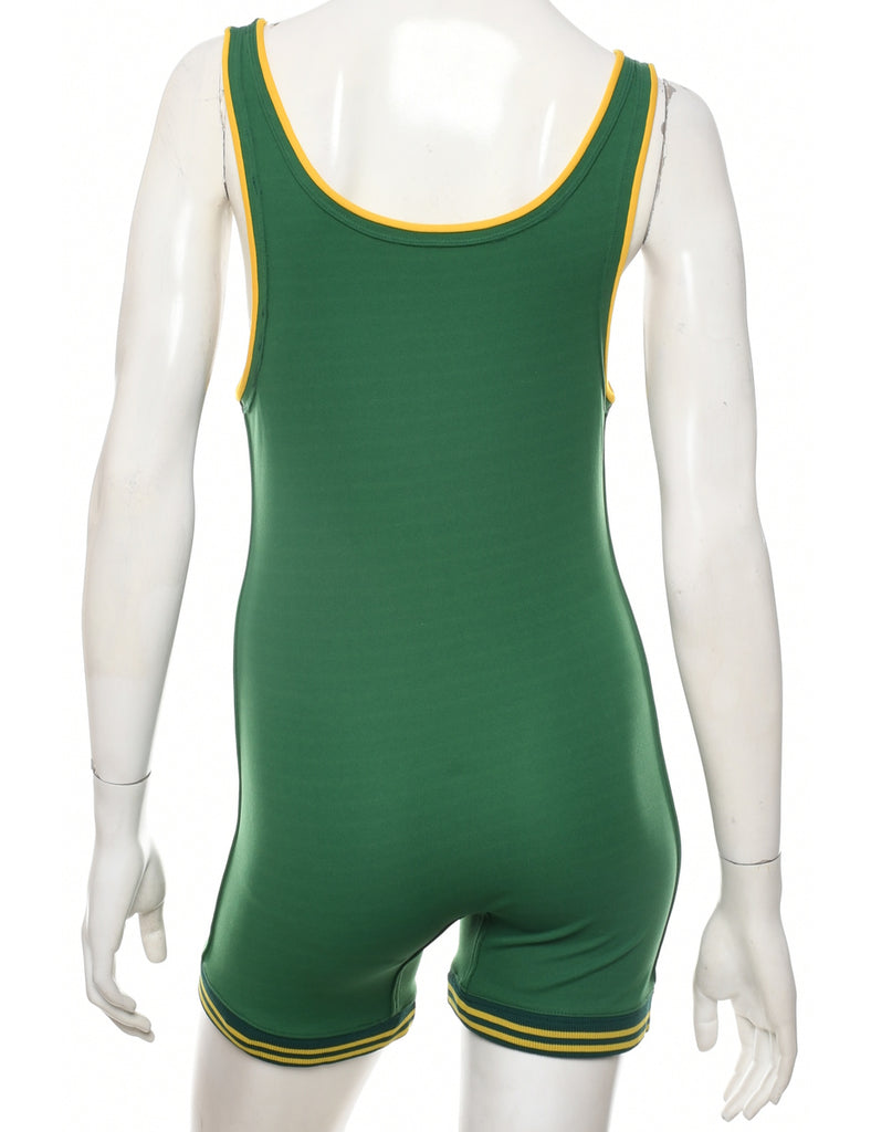 Sleeveless Green Playsuit - XS