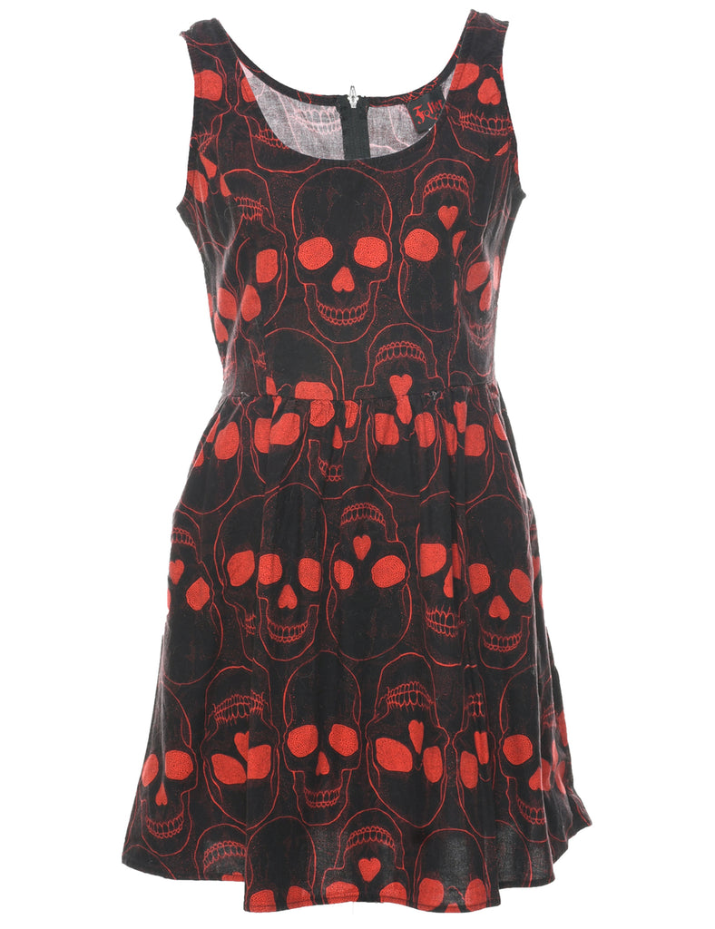 Sleeveless Mini Dress - M