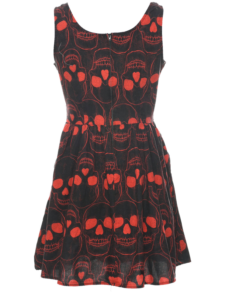 Sleeveless Mini Dress - M