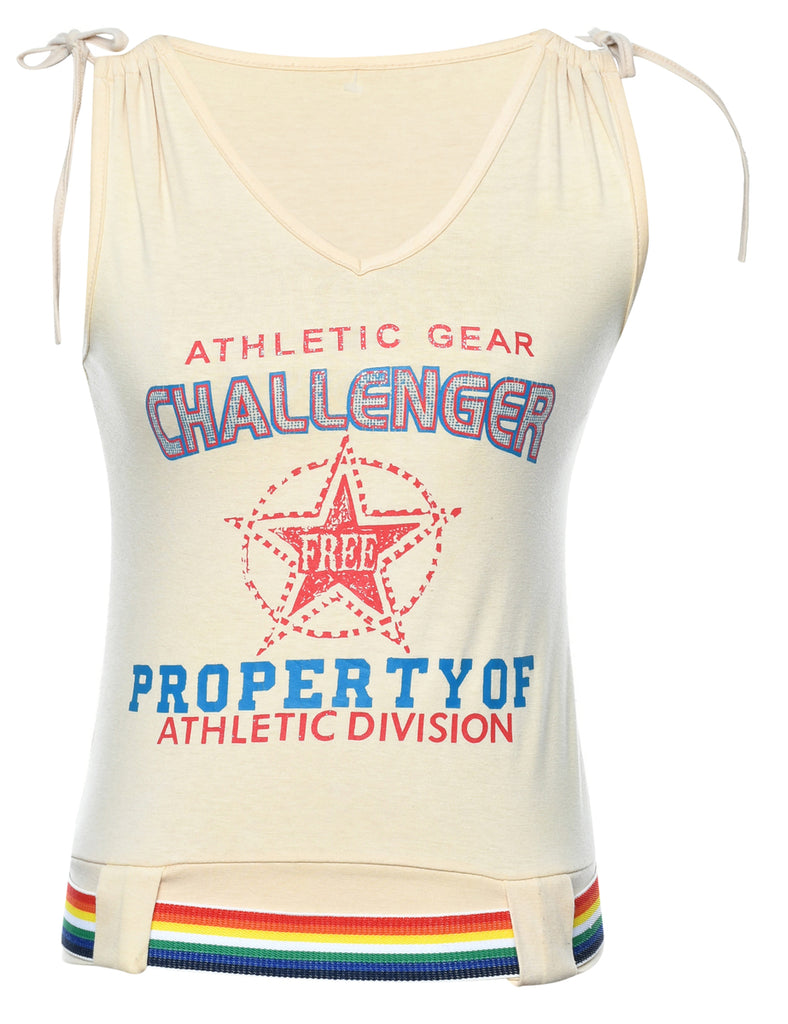 Sleeveless Y2K Vest - M