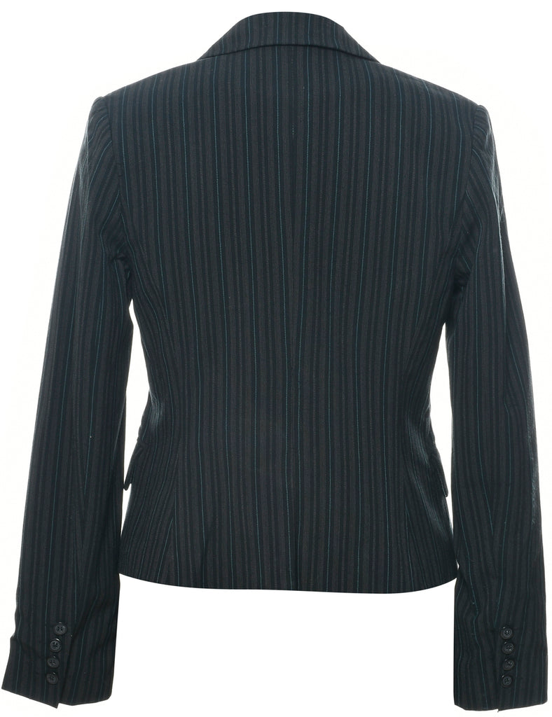 Smartset Pinstriped Blazer - S