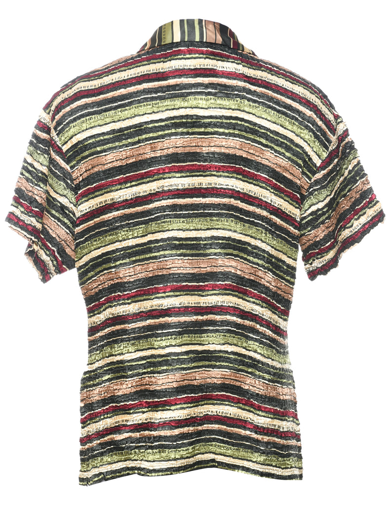 Smocked Evening Blouse - L