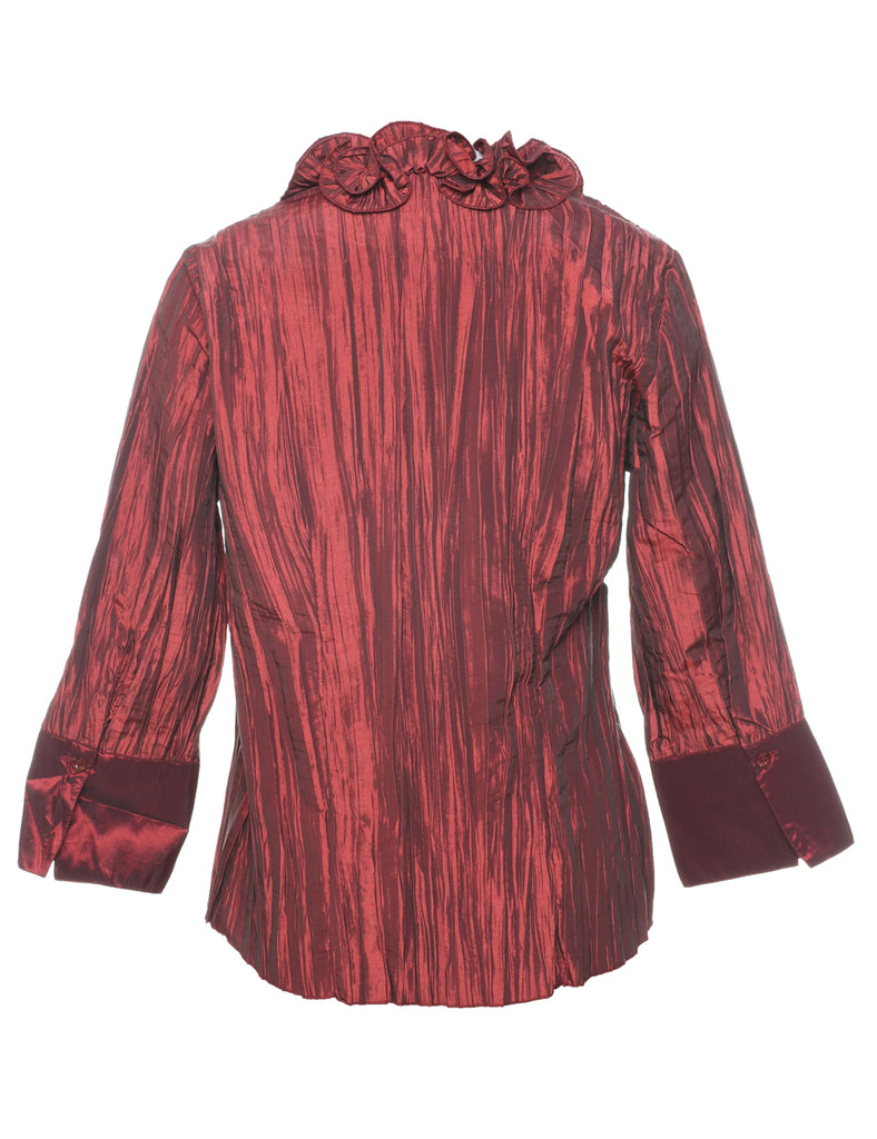 Smocked Evening Blouse - M