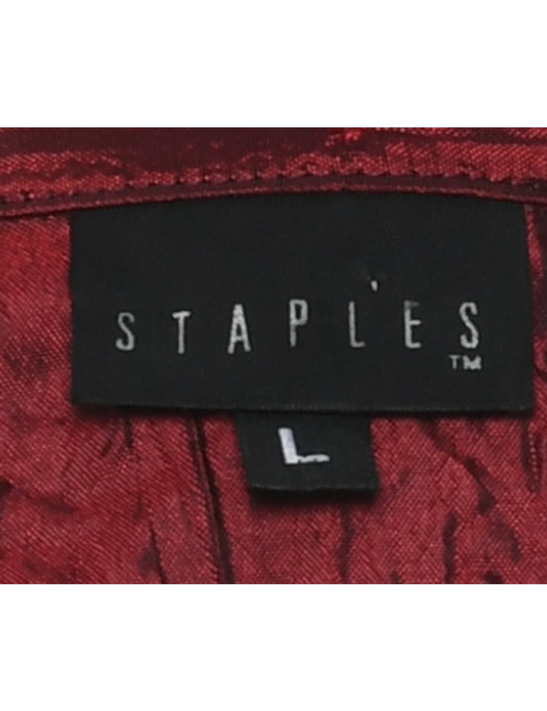 Smocked Evening Blouse - L