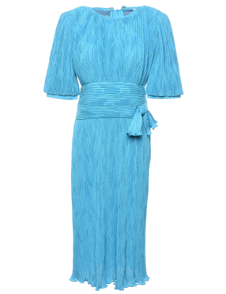 Smocked Evening Dress - M