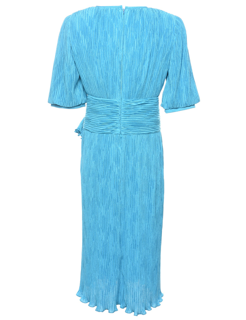 Smocked Evening Dress - M