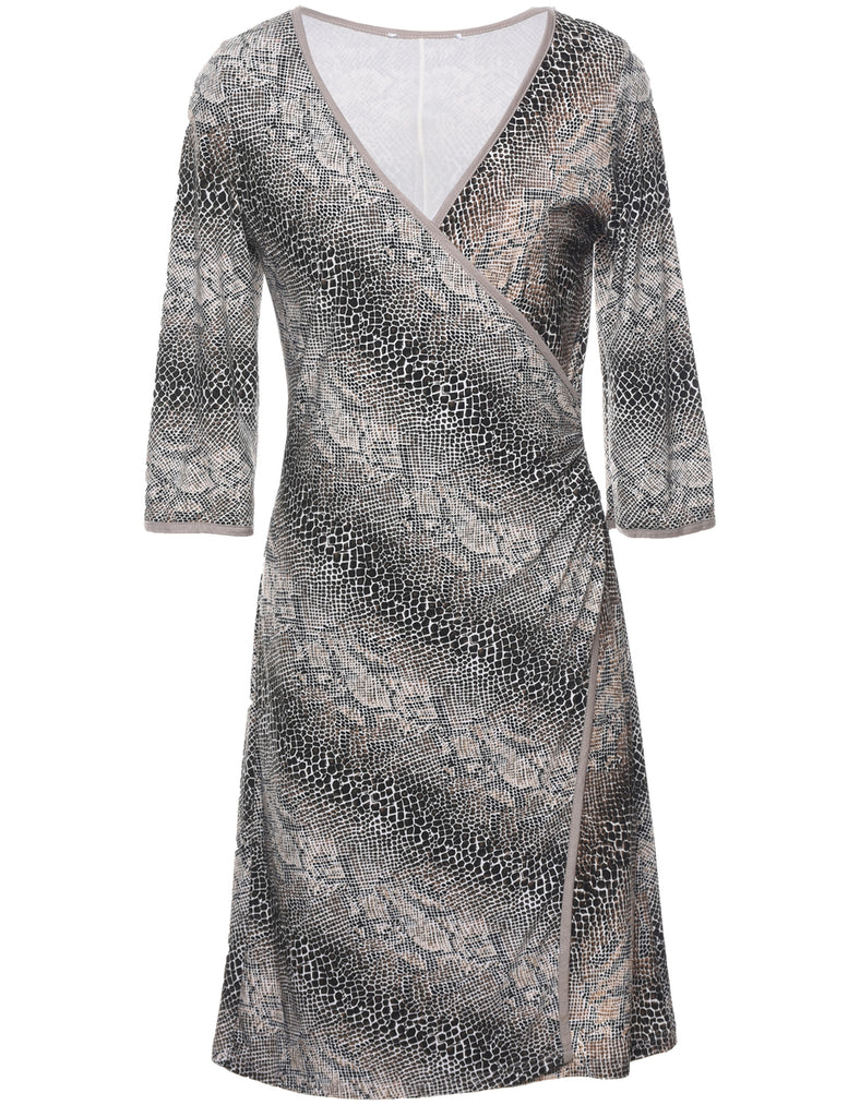 Snakeskin Dress - M