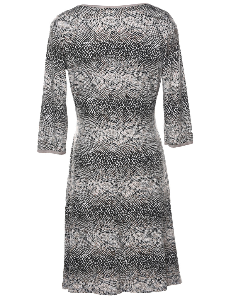 Snakeskin Dress - M
