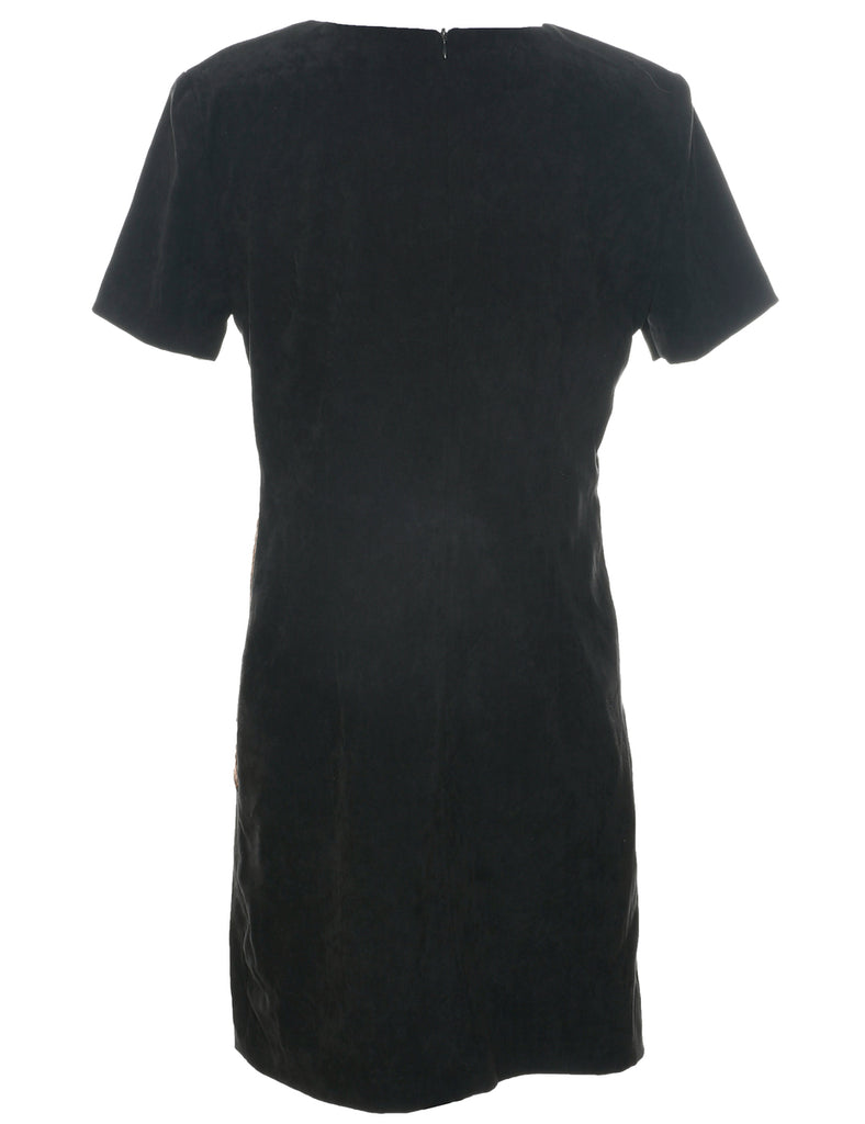 Snakeskin Finish Dress - M