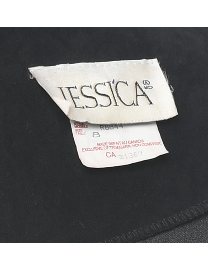 Snakeskin Finish Dress - M