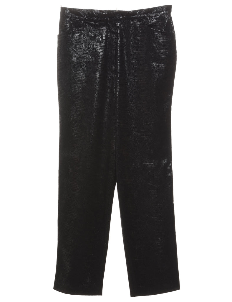 Snakeskin Pattern Trousers - W30 L30
