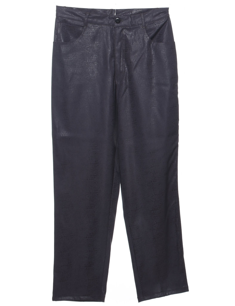 Snakeskin Pattern Trousers - W30 L29