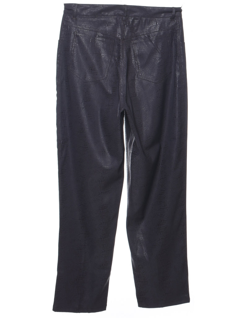 Snakeskin Pattern Trousers - W30 L29