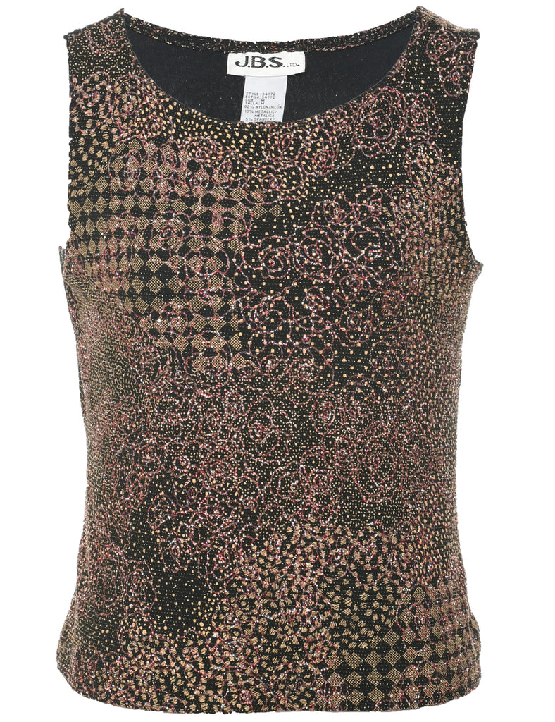 Sparkly Evening Top - M