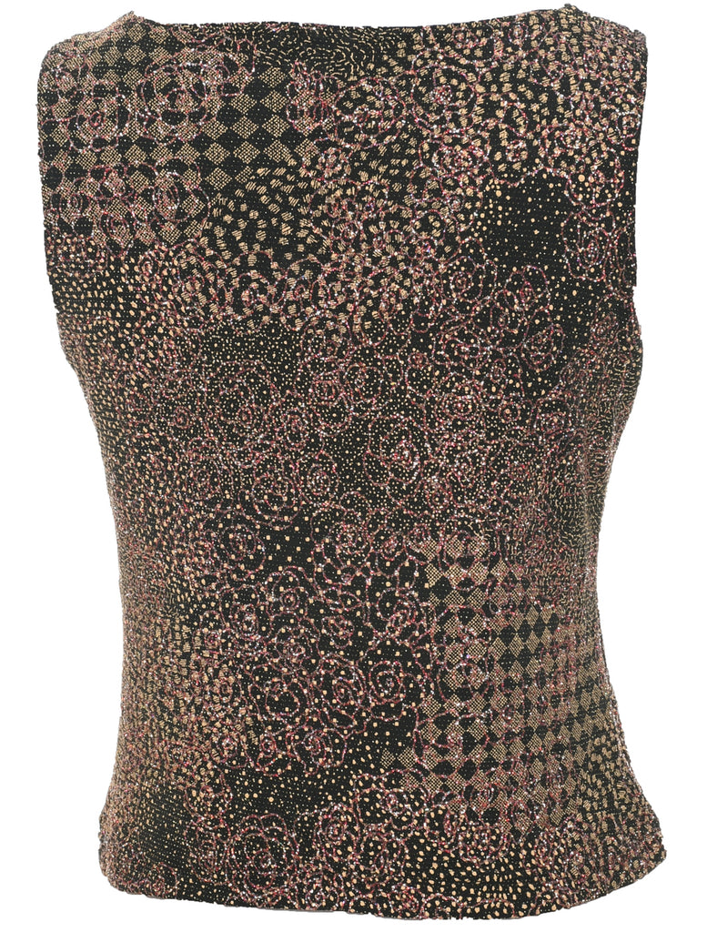 Sparkly Evening Top - M