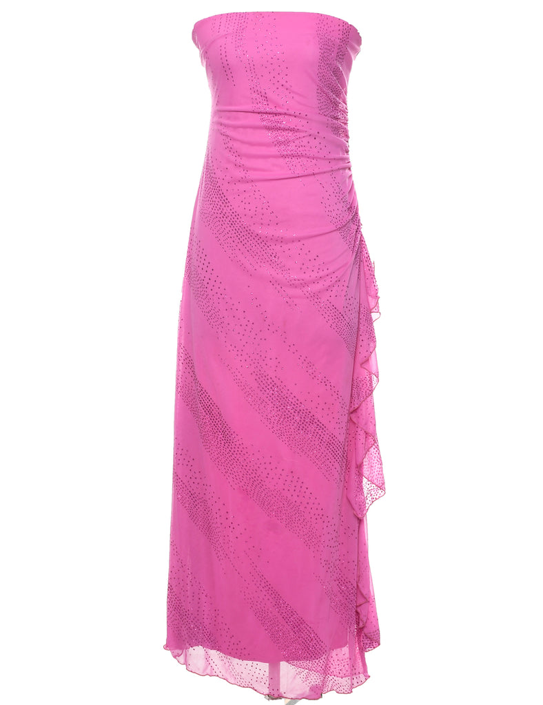 Sparkly Finish Evening Dress - S