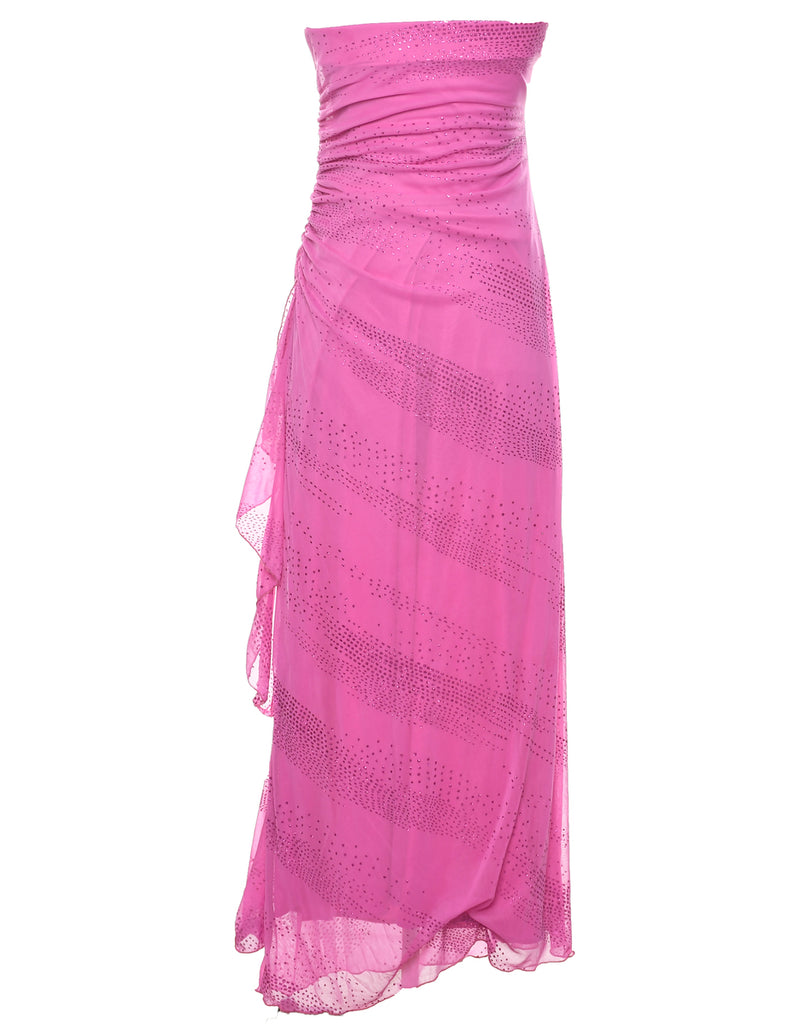 Sparkly Finish Evening Dress - S