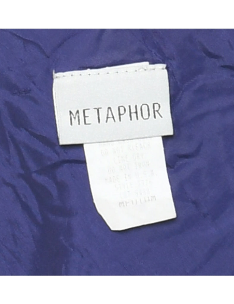 Sparkly Purple Evening Top - M