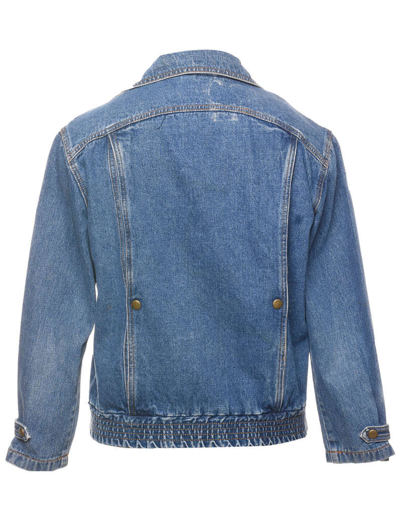 Stone Wash Classic Denim 1990s Jacket - S