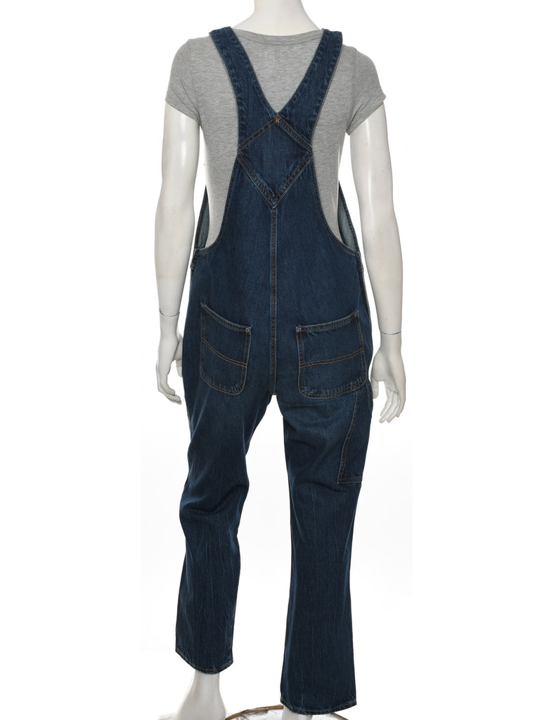 Stone Wash Dungarees - W35 L28
