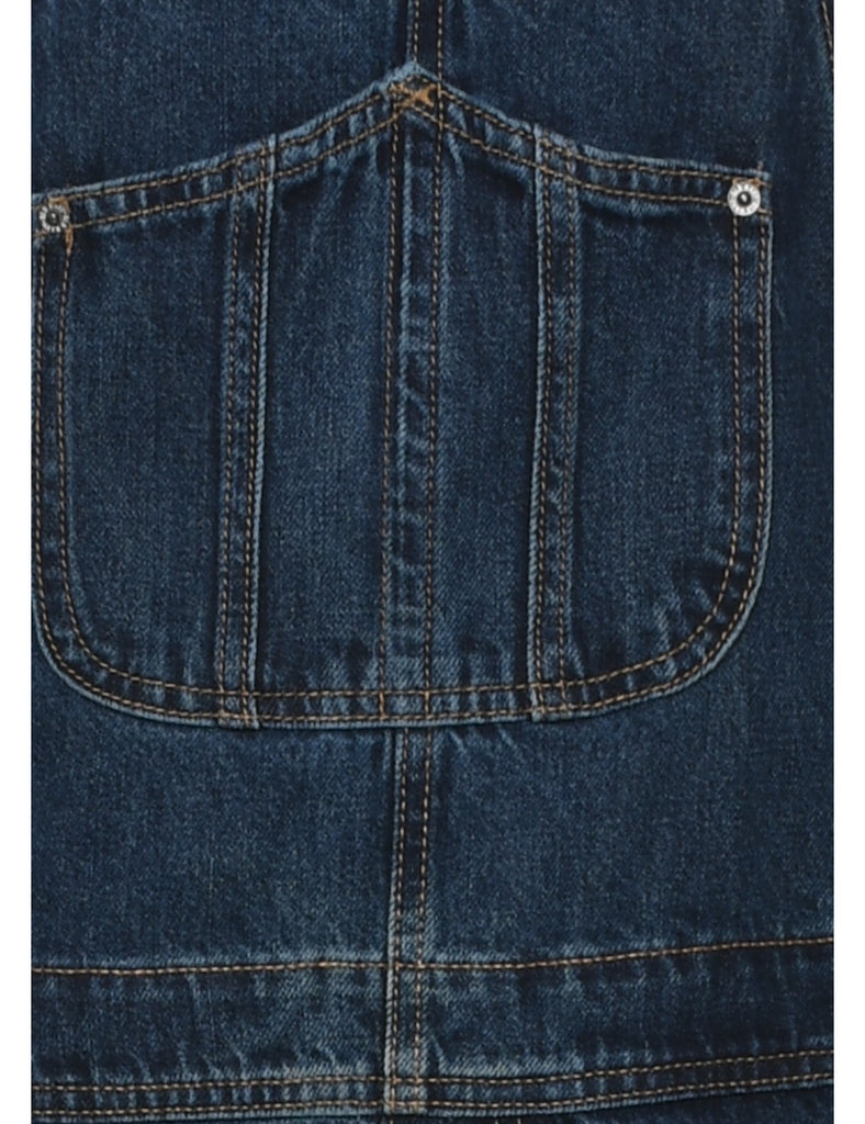 Stone Wash Dungarees - W35 L28