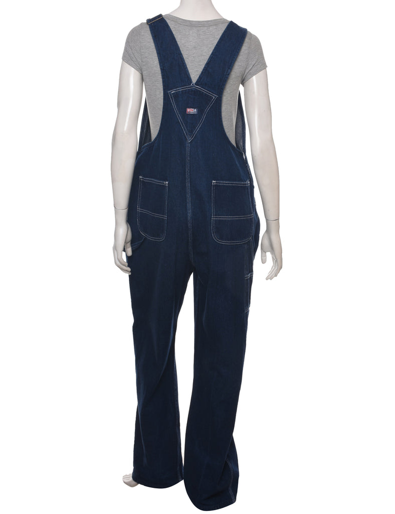 Straight Leg Indigo Dungarees - W38 L32