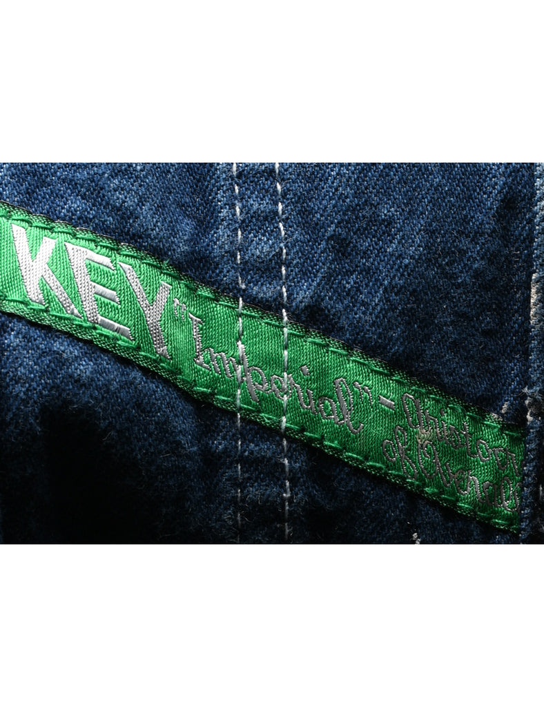 Straight Leg Paint Marks Dungarees - W33 L30