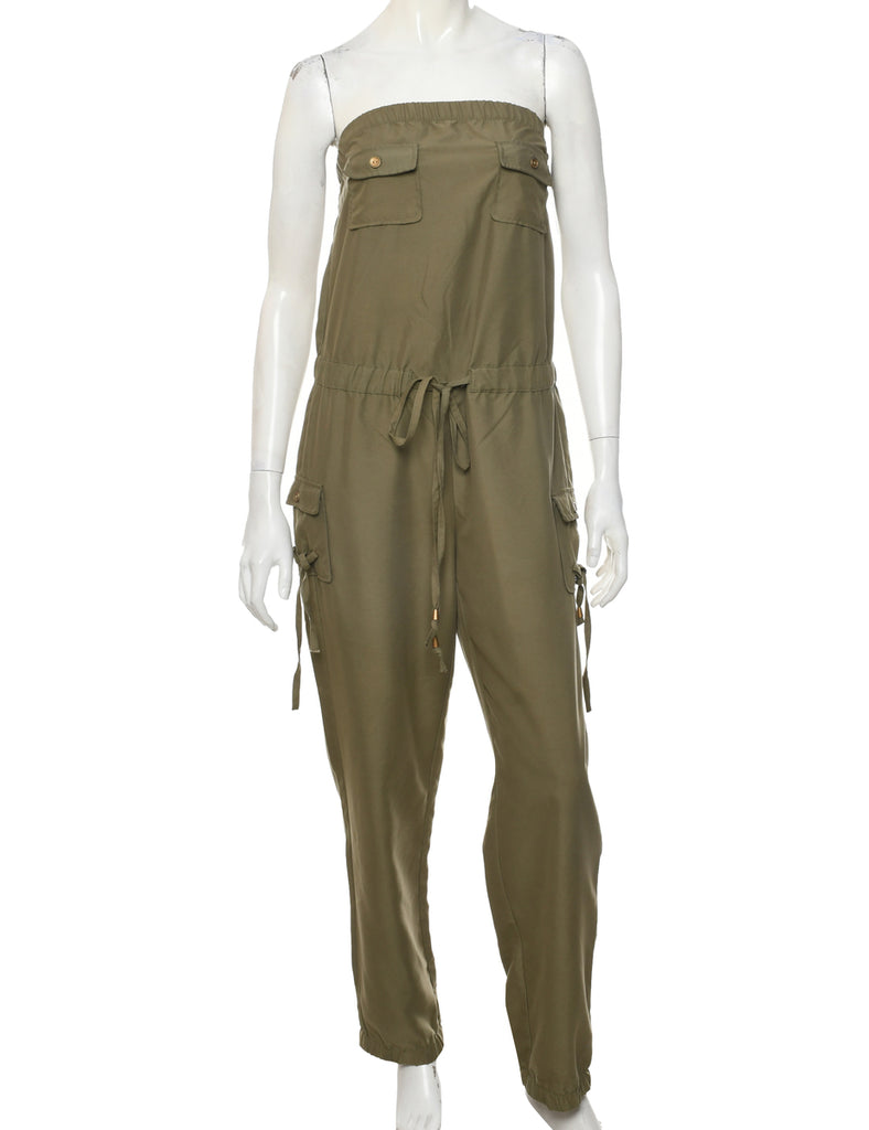 Strapless Elastic Bust Jumpsuit - M