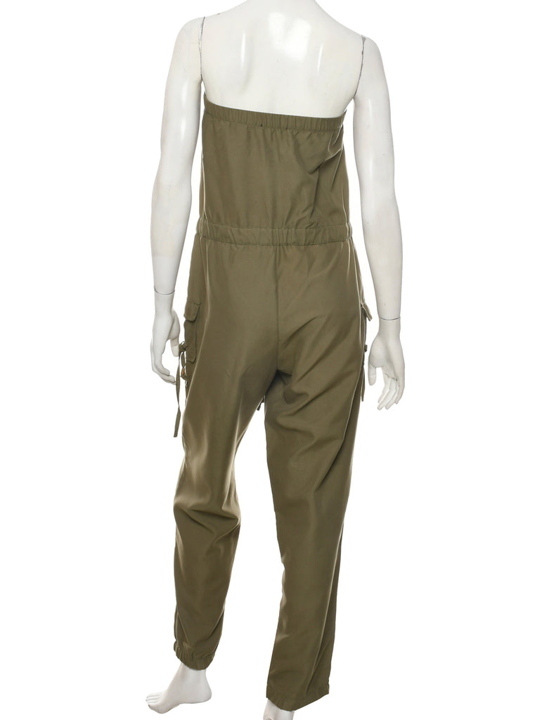 Strapless Elastic Bust Jumpsuit - M