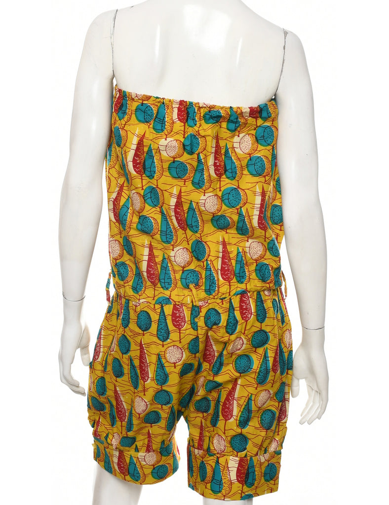 Strapless Elastic Bust Playsuit - L