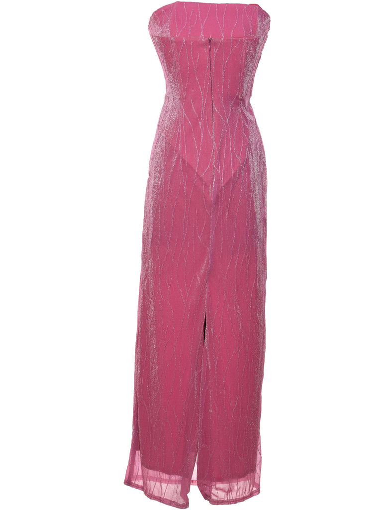 Strapless Evening Dress - XS