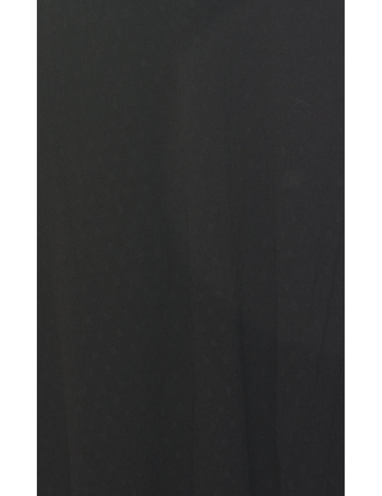 Strapless Lace Black Party Dress - XS