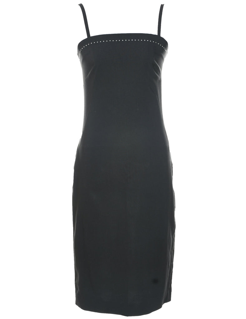 Strappy Black ress - XS