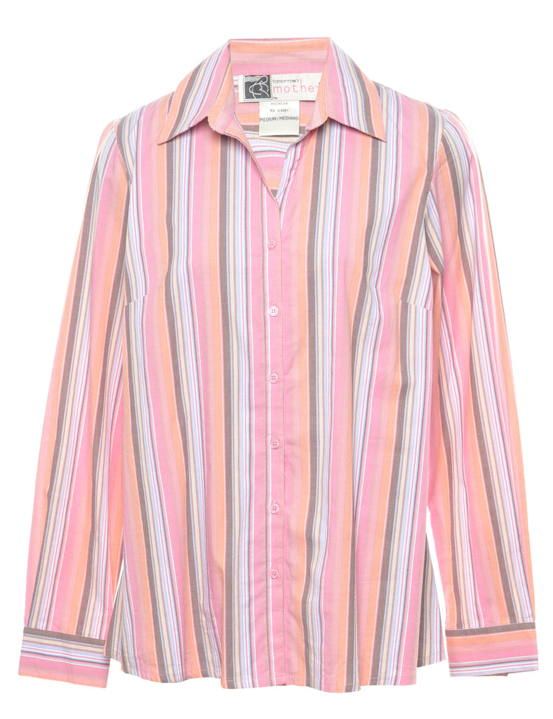 Striped Blouse - M