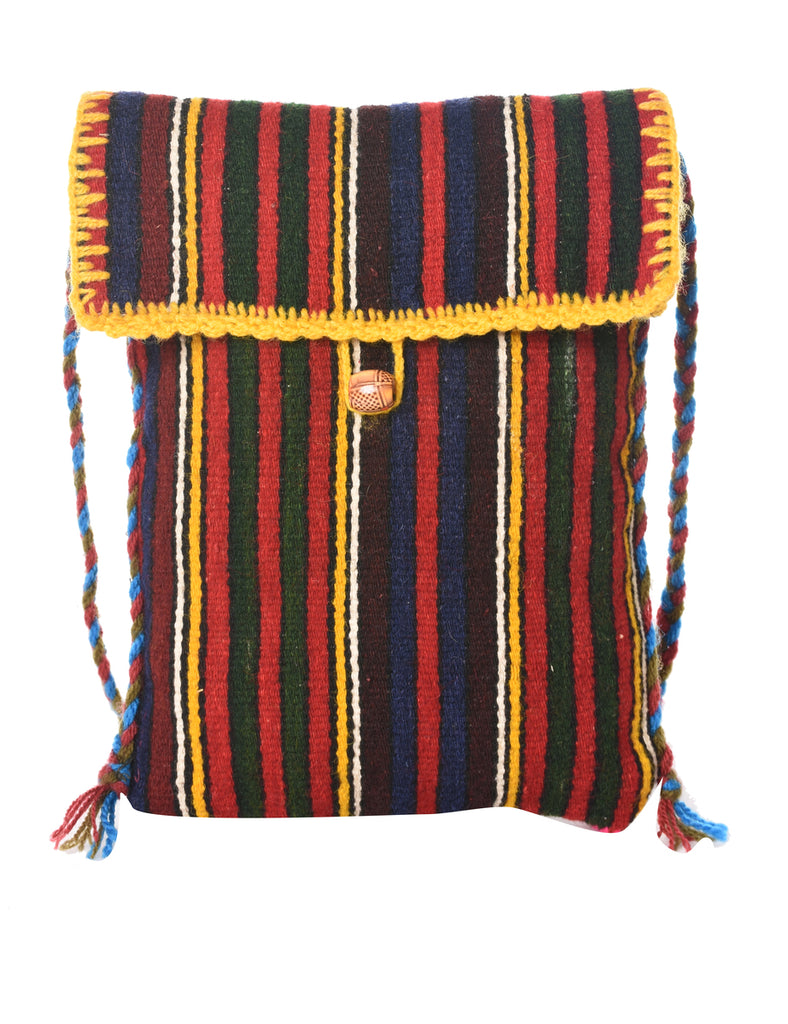 Striped Cross Body Bag - S