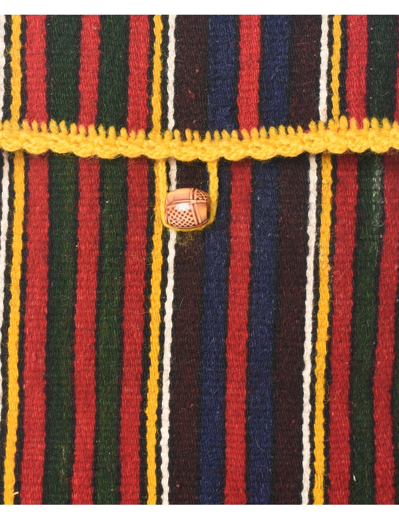 Striped Cross Body Bag - S