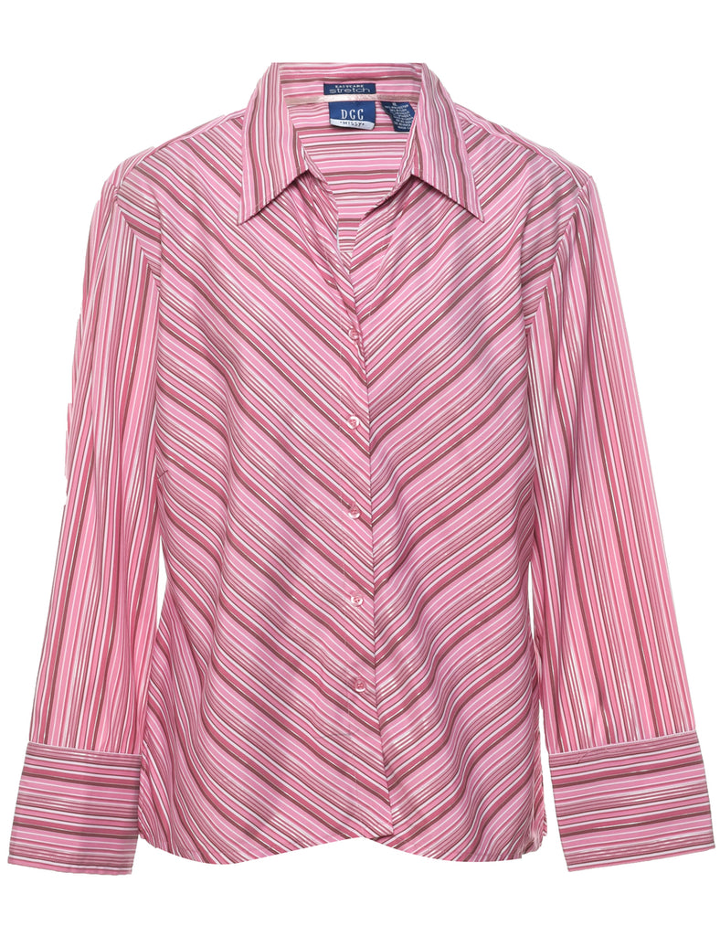 Striped Evening Blouse - XL
