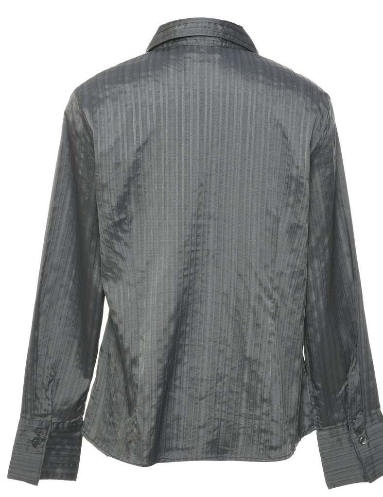 Striped Evening Blouse - L